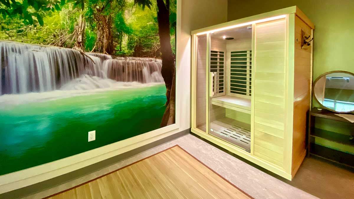 sauna infrared therapy sunlighten health benefits om wellcome