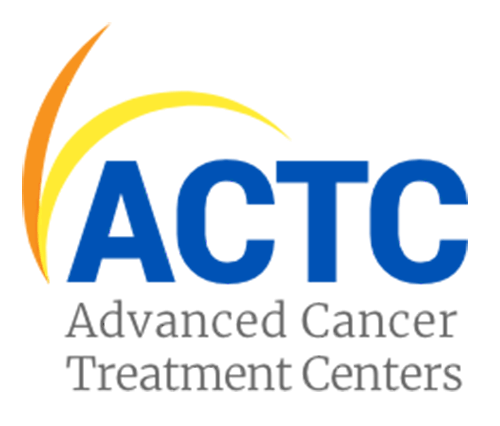 Logo for Advanced Cancer Treatment Centers (ACTC) with bold blue 